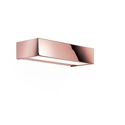 Luminaire mural BOX 25 N LED IP44, or rose gradable