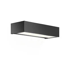 Luminaire mural BOX 25 N LED IP44, noir mat gradable