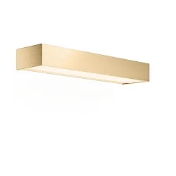 Luminaire mural BOX 40 N LED IP44, or mat gradable