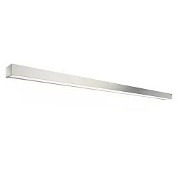 LED Wall luminaire BOX 150 N LED, 82W, 2700K, 12100lm, IP44, nickel satin