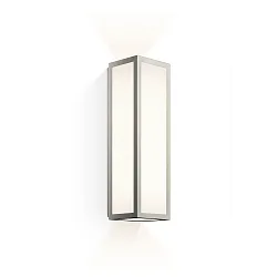 Applique et plafonnier BAUHAUS 1 N LED IP44, nickel satiné gradable