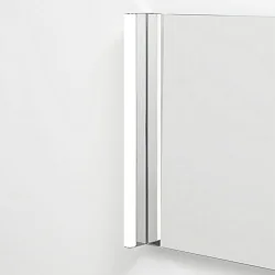 Luminaire mural SLAT IP44, chrome gradable