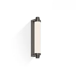 Luminaire mural VIENNA 40 IP44, mat, argent gradable