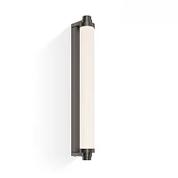 Luminaire mural VIENNA 60 IP44, mat, argent gradable