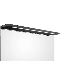 Luminaire de miroir SLIM 1-80 N LED IP44, noir mat 
