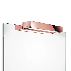 Luminaire de miroir BOX 1-40 N LED IP44, or rose gradable