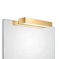 Luminaire de miroir BOX 1-40 N LED IP44, or mat gradable
