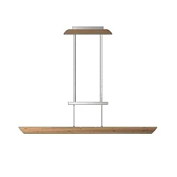 LED Pendant luminaire COLOMBIA S, 18W, 3000/4000/5000K, 1800lm, natural aspen oak