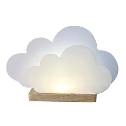 Lampe de table WÖLKCHEN WOLKENTRÄUME, blanche