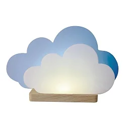 Lampe de table WÖLKCHEN WOLKENTRÄUME, Bleu clair