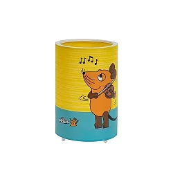 Lampe de table MAUS, jaune, essence