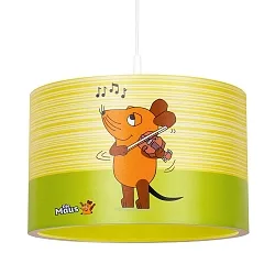 Luminaire à suspension MAUS 25/40 E27, vert, jaune