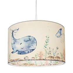 Lampe suspendue MEERRESTIERE E27, multicolore