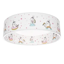 Luminaire de plafond EINHORN BABSY STARLIGHT IP20, rose