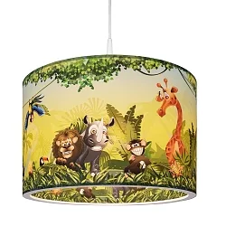 Lampe suspendue WILDNIS E27, vert lime