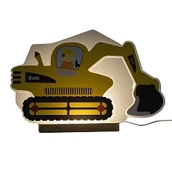 Lampe de table BAGGER, jaune