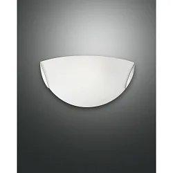Luminaire mural FOX semi-circulaire E27 IP20, nickel satiné gradable