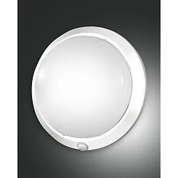 Luminaire de salle de bain ARMILLA rond, avec capteur E27 IP44, blanche gradable