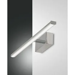 Luminaire de miroir NALA 500MM Bas, angulaire, commutable, arqué IP44, chrome 