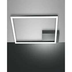 Luminaire de plafond BARD grand, 1 voie IP20, anthrazit, satiné gradable