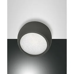 Downlight VASTO IP20, anthrazit, partiellement satiné gradable