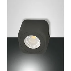 Downlight PALMI IP20, anthrazit, partiellement satiné gradable