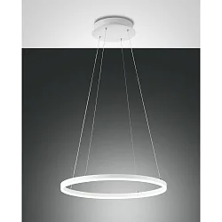 Luminaire à suspension GIOTTO 1 voie IP20, satiné, blanche gradable