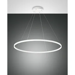 Luminaire à suspension GIOTTO compatible avec Smartluce IP20, satiné, blanche gradable
