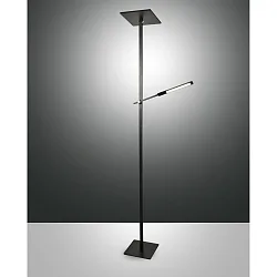 Plafonnier  IDEAL angulaire, avec spot LED, réglable, avec variateur tactile IP20, gradable