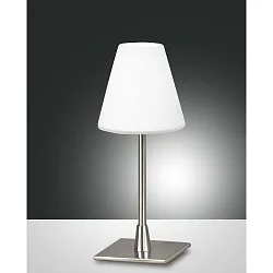 Lampe de table LUCY dimmable G9 IP20, nickel satiné gradable