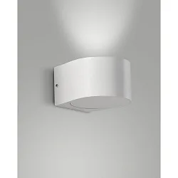 Luminaire mural d’extérieur LAO haut, à 1 flamme IP65, blanche 