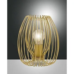 Lampe de table CAMP E27 IP20, or mat gradable