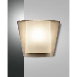 Luminaire mural VIKI E27 IP20 ambre, blanche