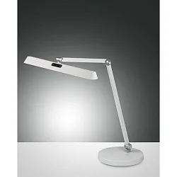 Lampe de bureau BEBA CCT Switch, réglable, avec variateur tactile IP20, argent mat gradable