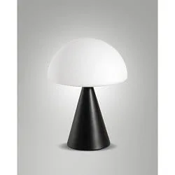 Lampe de table BLIP CCT Switch, avec prise de courant IP20, noir gradable