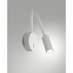 wall luminaire FLUX with flex arm IP20, black
