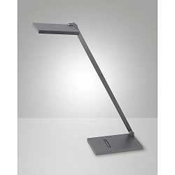 desk lamp ZERMATT CCT Switch, adjustable, with touch dimmer IP20, grey, titanium dimmable