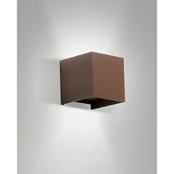 Luminaire mural d’extérieur CUBA IP54, corten