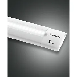 Eclairage sous meuble GALWAY médium, avec fonction de commutation LED IP20, blanche gradable 8W 780lm 3000K 50cm