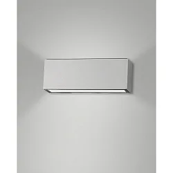Fabas Luce TRIGG LED Outdoor luminaire/Wall luminaire, IP54, 14W, silver