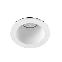 Plafonnier encastré FOX LED IP20, blanc mat