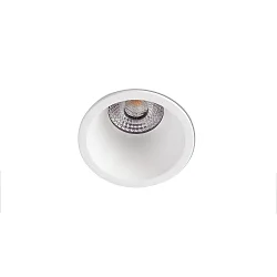 Plafonnier encastré FOX LED IP20, blanc mat