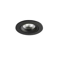 Plafonnier encastré NAIS LED IP23, noir