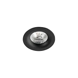 Plafonnier encastré NAIS LED IP23, noir
