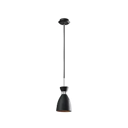 Luminaire à suspension RETRO E14 IP20, cuivre, noir mat 