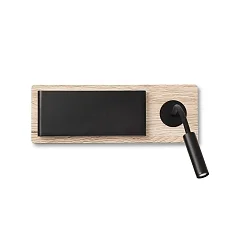 wall luminaire MOOD LED IP20, oak 