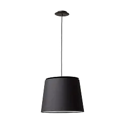 Luminaire à suspension SAVOY E27 IP20, noir 