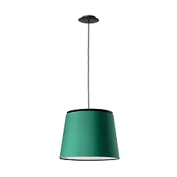 Luminaire à suspension SAVOY E27 IP20, vert, noir 