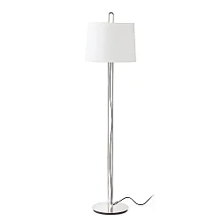 Lampadaire MONTREAL E27 IP20, beige, chrome 
