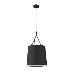 Luminaire à suspension TREE E27 IP20, noir mat 